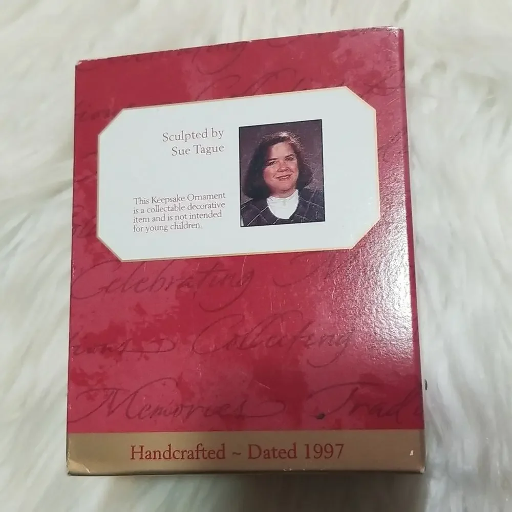 Vintage Hallmark Keepsake Ornament Faithful Shepherd 1997